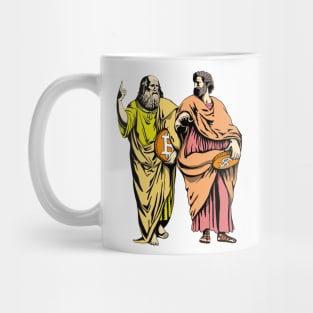 School of Bitcoin, Plato and Aristotle, Raphael Mug